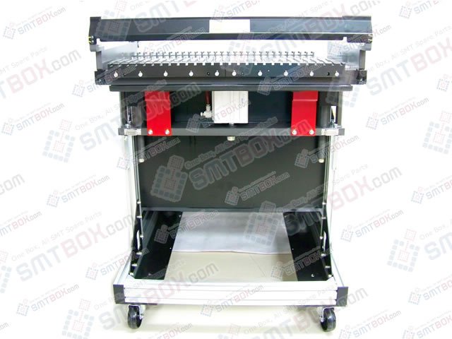 Panasonic KME CM401 CM402 CM602 DT401 Gang Change Type Feeder Cart N610064416AA 930mm height with Dust Box Guide N210083872AA and Dust Box N210052484AA side c