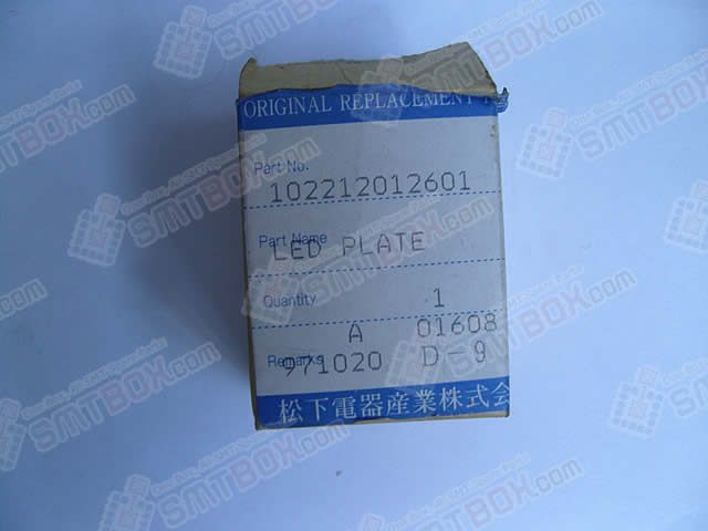 Panasonic Original SMT Replacement Spare PartMoving Led Plate102212012601