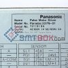 Panasonic Pulse Motor Driver Panadac P337N 01 Part Name N1P337N01 AC100V 50 60Hz 2A side b