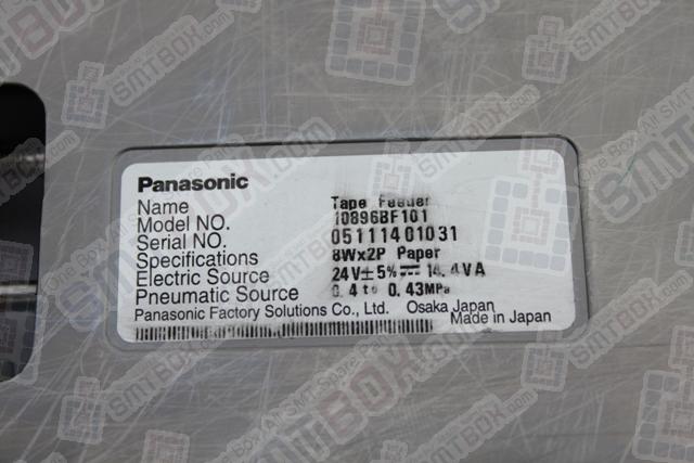 Panasonic KME Panasert BM123 BM221 BM231 8x2mm Tape Feeder 10896BF101 side c