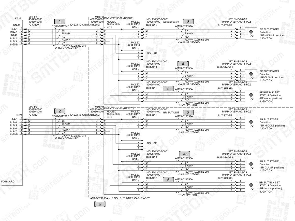 Base - Cylinder Type B BUT Link PRO(D) Standard On Hanwha Techwin Excellent Modular EXCEN PRO Component Placer