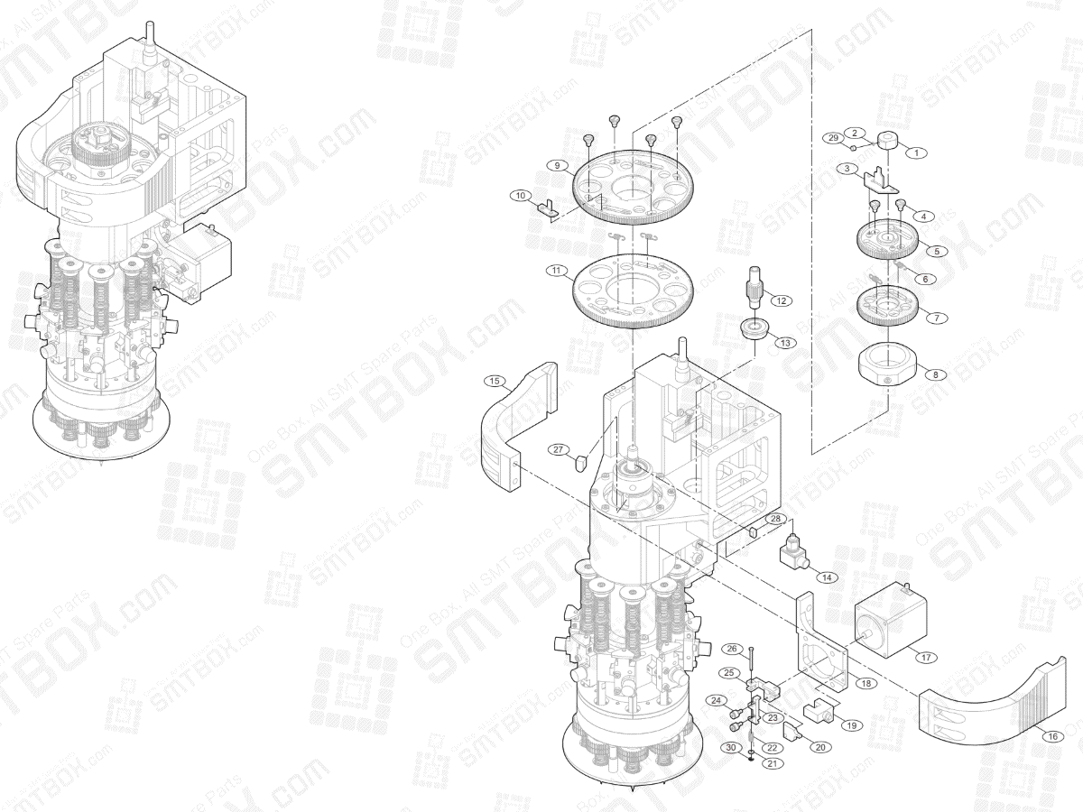MFH(2/4) (Option) on Hanwha (Samsung Techwin) Excellent Modular EXCEN PRO (D) (M) (L)