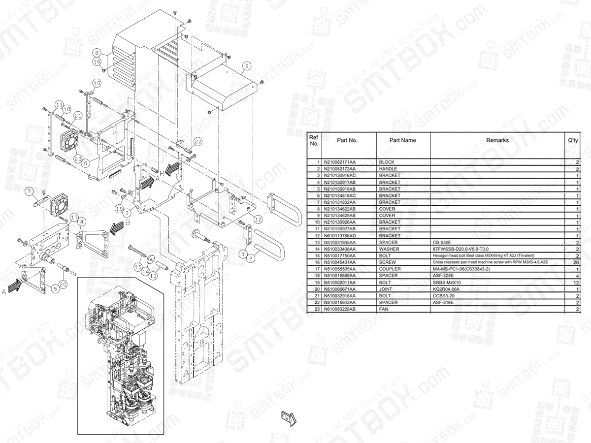 Panasonic NPM Dispenser Head N610157748AA KN610157748AA-05-6