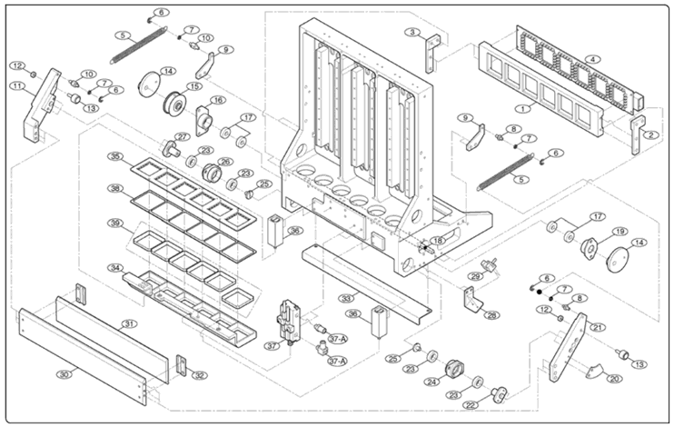 Head Assembly - B of Required Materials for Head Module on Samsung SM321