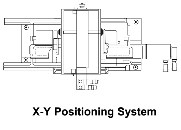 X-Y Positioning System of Universal UIC 4796A/B/R/L High Speed SMC Placement System