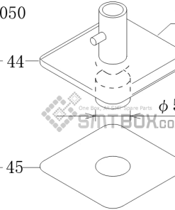 FUJI CP 742ME 02 CP 742E 01 CP 732 2 Nozzle Part No.ADCPH9650 Rating S16 050 side a