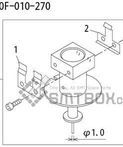 FUJI QP 242E 10 QP 242E(10JE) Nozzle Part No.ABHPN6217 Rating S R30F 010 270 side a