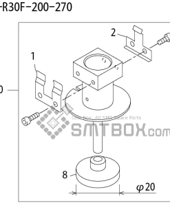 FUJI QP 242E 10 QP 242E(10JE) Nozzle Part No.ABHPN6308 Rating S R30F 200 270 side a