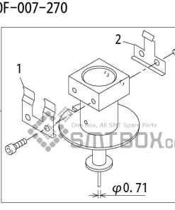 FUJI QP 242E 10 QP 242E(10JE) Nozzle Part No.ABHPN6336 Rating S R30F 007 270 side a
