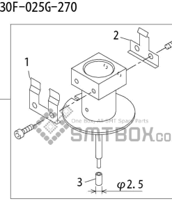FUJI QP 242E 10 QP 242E(10JE) Nozzle Part No.ABHPN6718 Rating S R30F 025G 270 side a