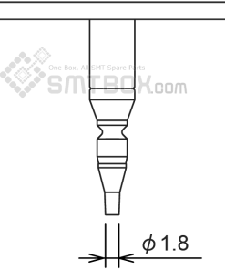 FUJI NXT H01 SMD SMT Nozzle AA0HS02 R36 018 260 side a