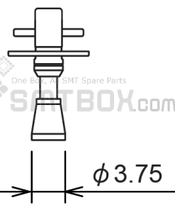 FUJI NXT H08 H12 SMD SMT Nozzle AA20D03 R07 037 070 side a