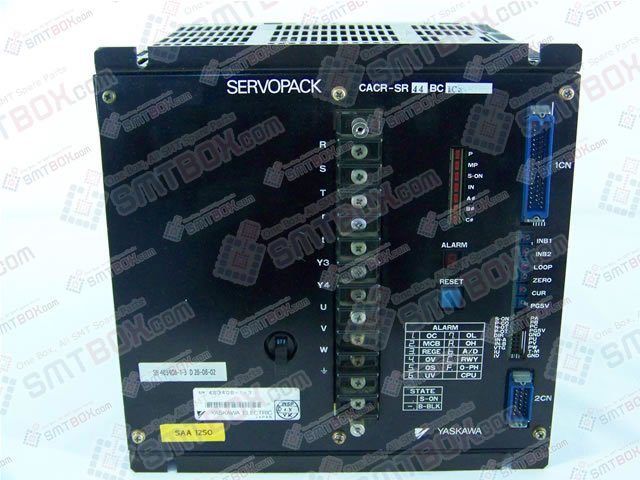 Fuji CP4 3 CP43 D Axis Servo Amplifier Yaskawa Electric Servopack Cacr SR44BC1CSY349 Pn Saa 1250 Side A