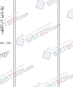 PANASONIC CM201 CM202 nozzle Part No.KXFX04N0A00 side a