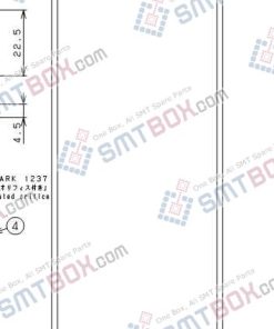 PANASONIC CM212 CM400 CM401 CM402 CM602 DT400 DT401 nozzle Part No.KXFX04WNA00 side a
