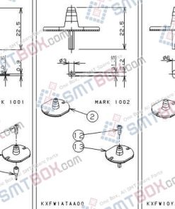 PANASONIC CM301 nozzlePart No.KXFW1ASAA00KXFW1ATAA00KXFW10YAA00 