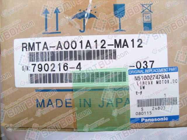 Panasonic Kme CM212 M(nm EJM6A) Modular Placement Machine CM602(NM EJM8A Nm EJM4A)MODULAR High Speed Placement Machine N510027476AA Linera Motor Rmta A001A12 MA12 Side A