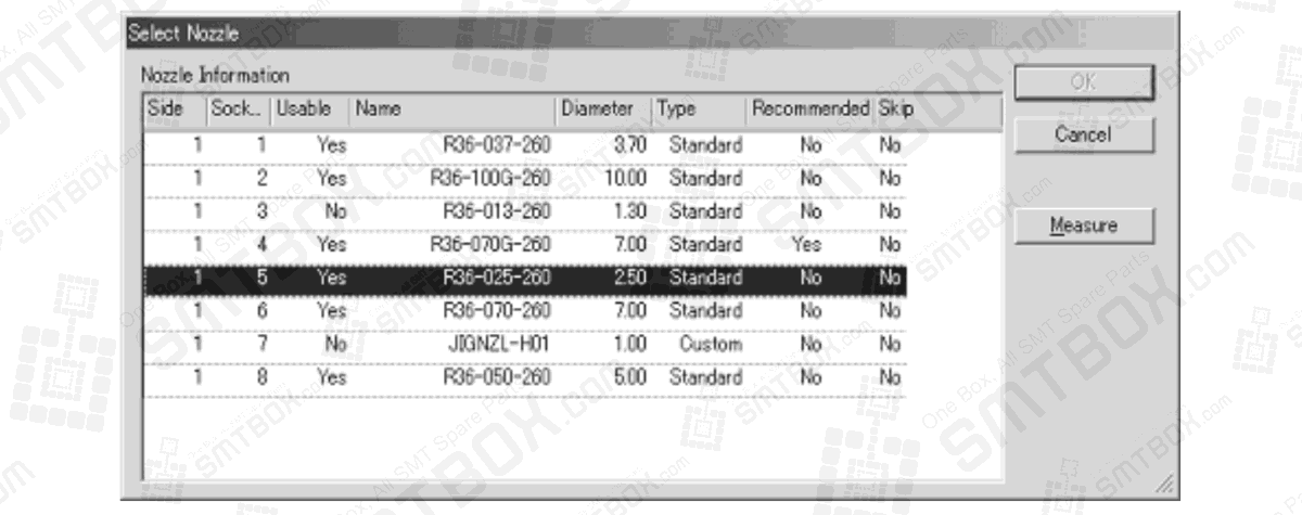 6.6.2 Testing Pickup Positions In A Feeder For 6.6 Testing Pickup Positions Nxt V3.20 And Higher Of 6. Editing Jobs On The Machine On FUJI NXT side f