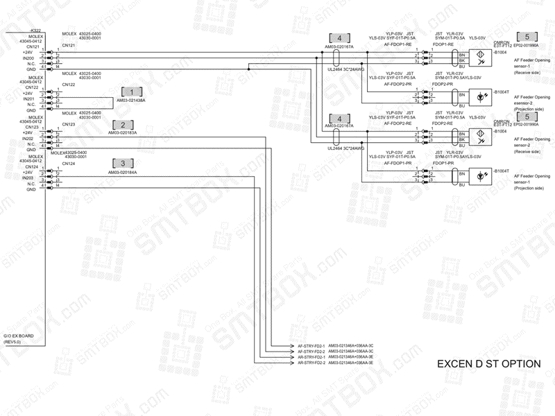 Base A Feeder Opening Sensor On Hanwha Samsung Techwin Excellent Modular Excen Smt Placer