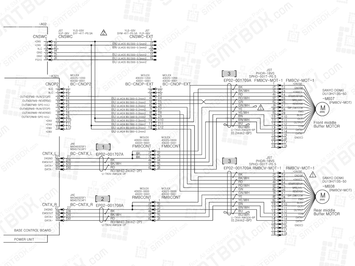 Base Middle Buffer Motor On Hanwha Samsung Techwin Excellent Modular Excen Pro D M L Smt Placer