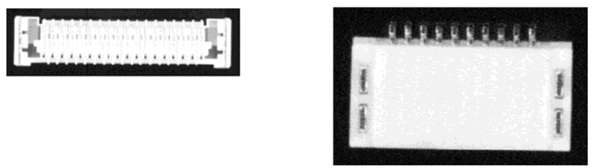 Figure 6 Poor Lead Shape (The Leads Are Too Short) And Including Parts With Leads That Have Poor Lead Image Definition.