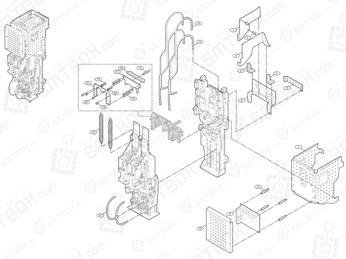 HPH(1/3) (Option) on Hanwha (Samsung Techwin) Excellent Modular EXCEN PRO (D) (M) (L)