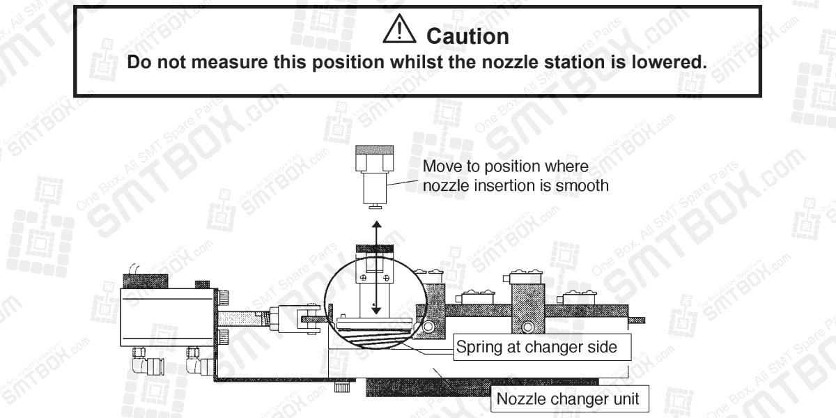 Nozzle Select Position X Axias Or Y Axias On Fuji Qp 242E Smt Equipment