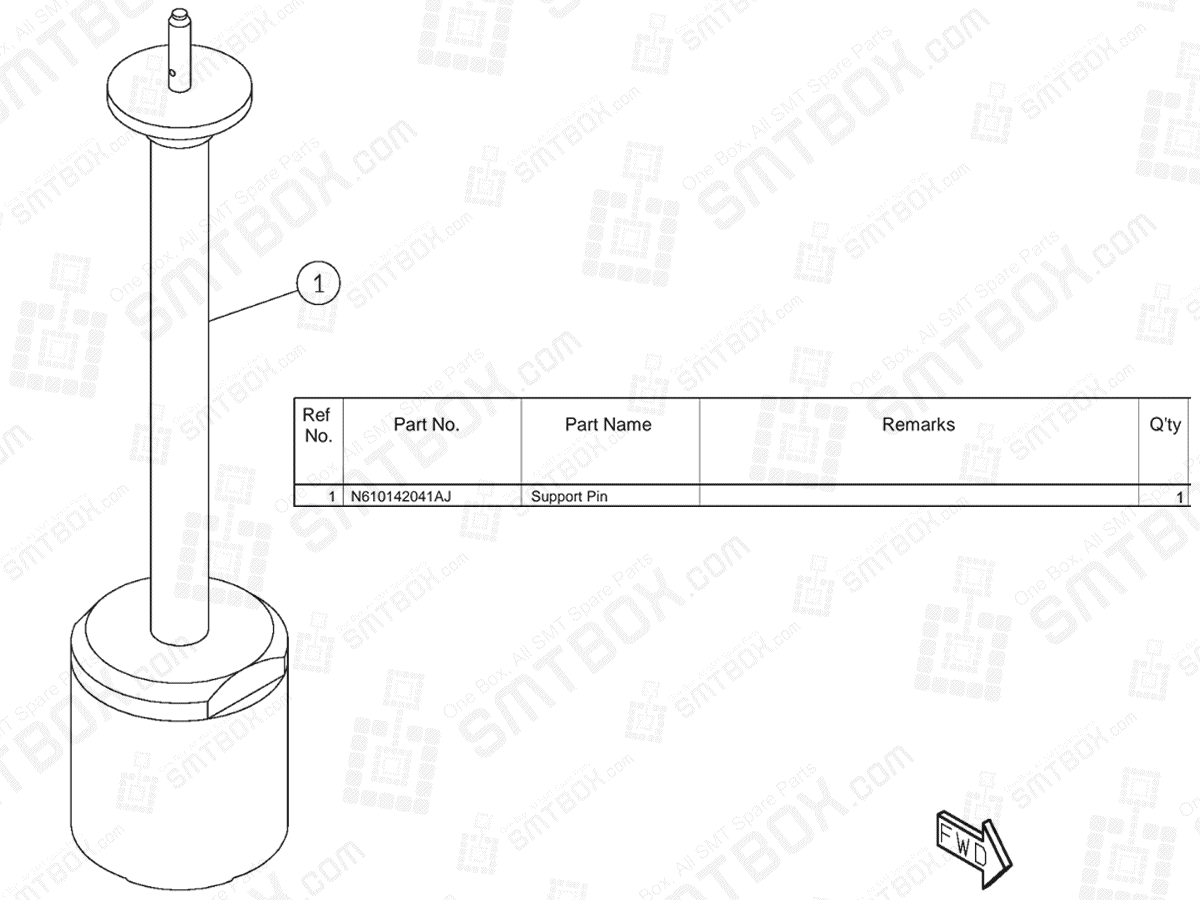 Panasonic Npm D2 Support Pin Automatic Change Unit N610153808AA KN610153808AA 03