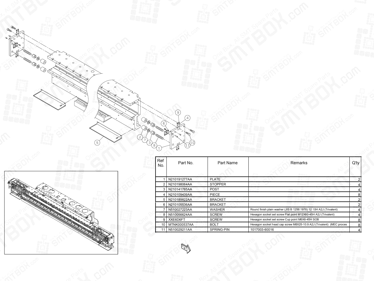 Panasonic NPM-D3 Y-Axis N610160757AA KN610160757AA-08-2