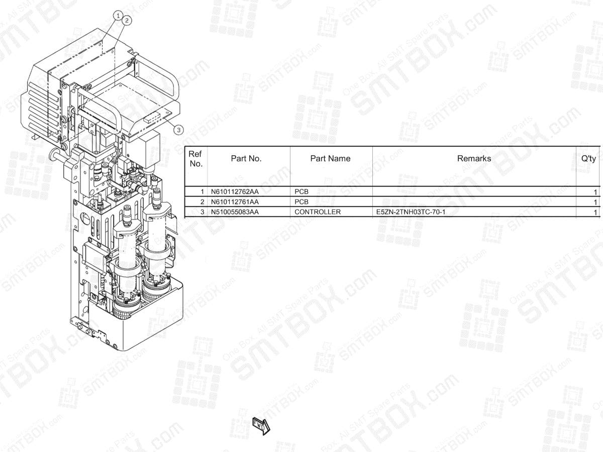 Panasonic Npm D3 Dispenser Head H N610083275AA KN610083275AA