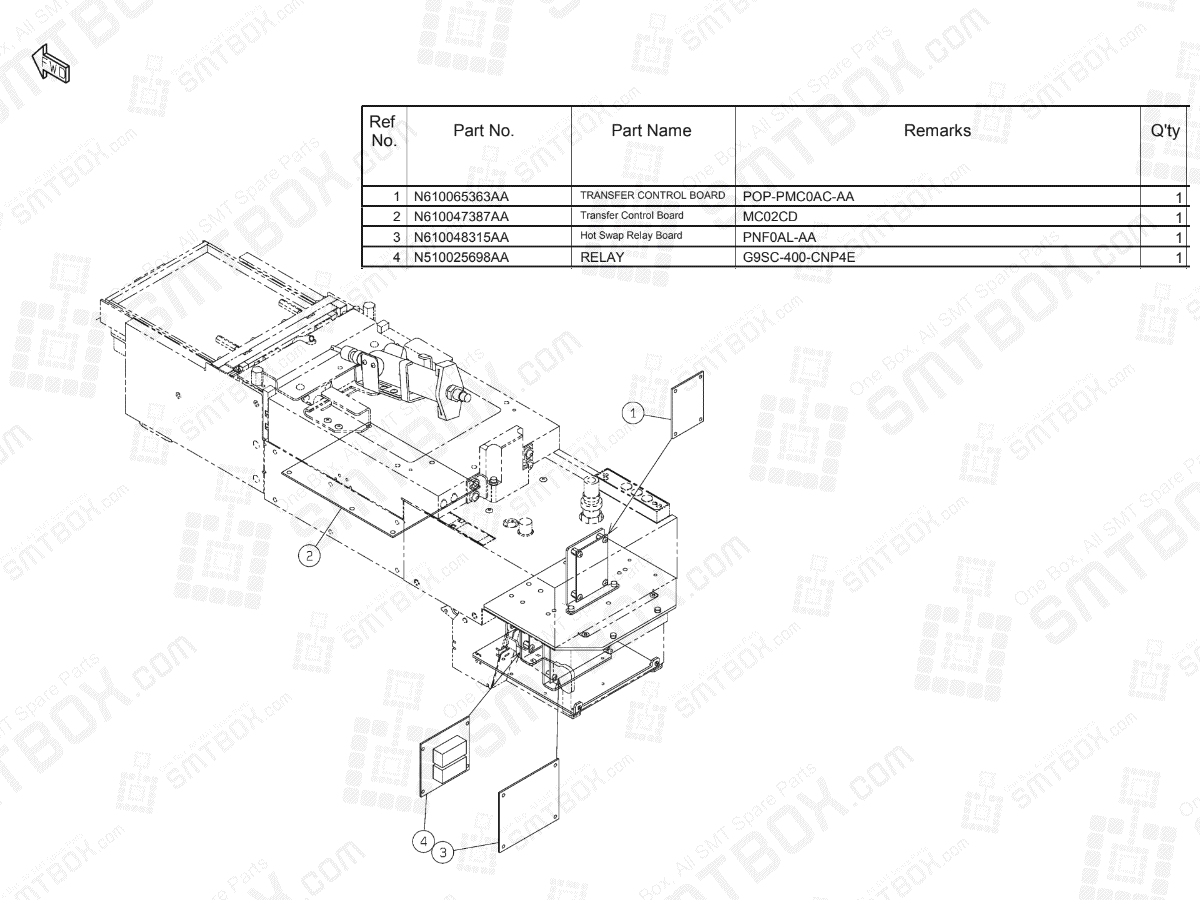 Panasonic Npm Multifunctional Transfer Unit H N610102174AA KN610102174AA 03A