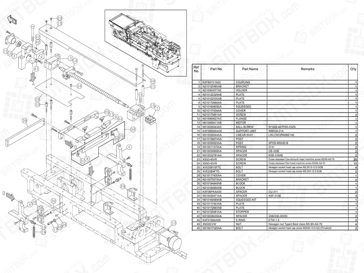 Panasonic Npm Multifunctional Transfer Unit N610095857AB KN610095857AB 03